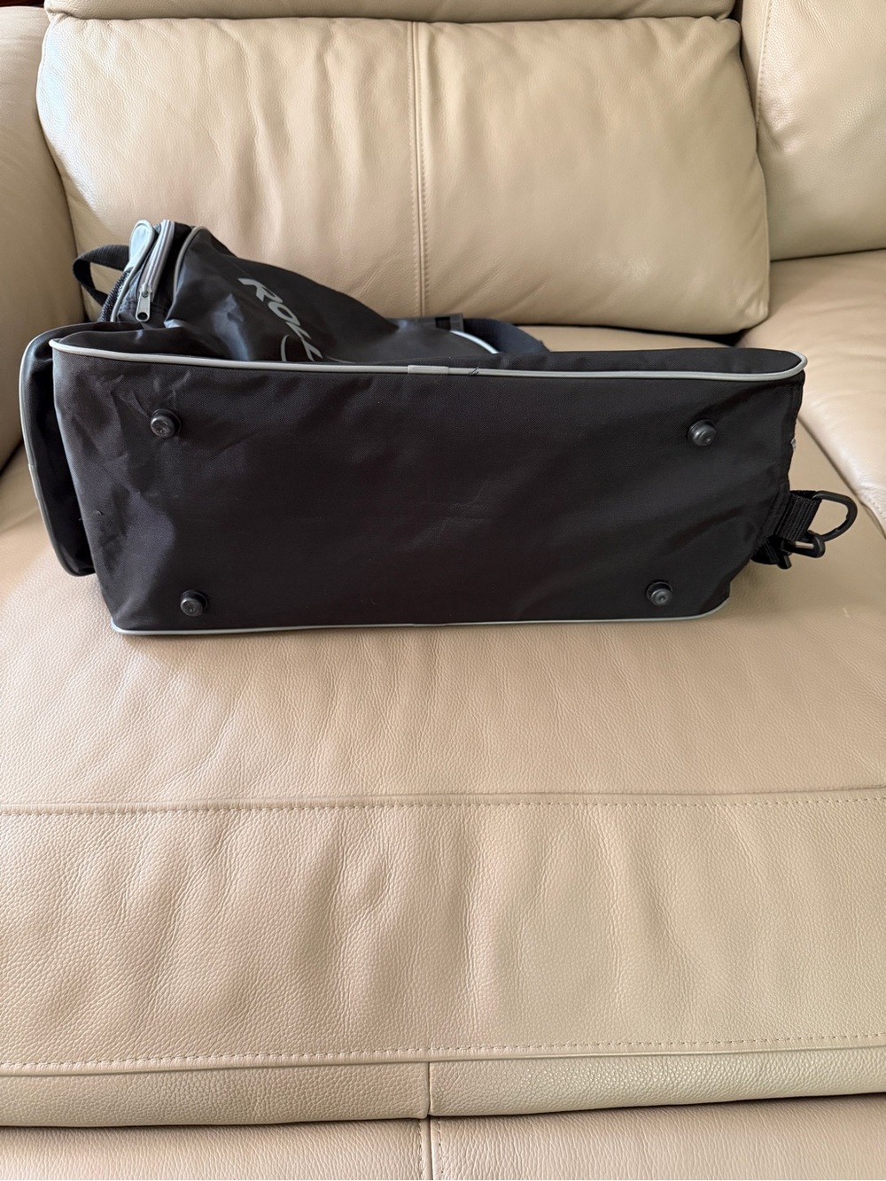 Vtg ROLLERBLADE Original black skate bag zippered w removable adjustable strap - Picture 11 of 16